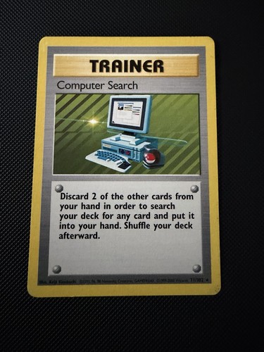 Pokémon karte 102 - pokémon, 71/102