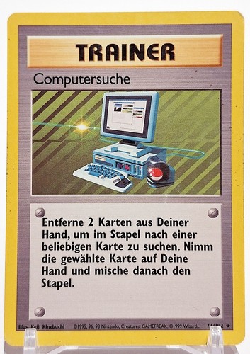 Pokemon karte computersuche - karte,