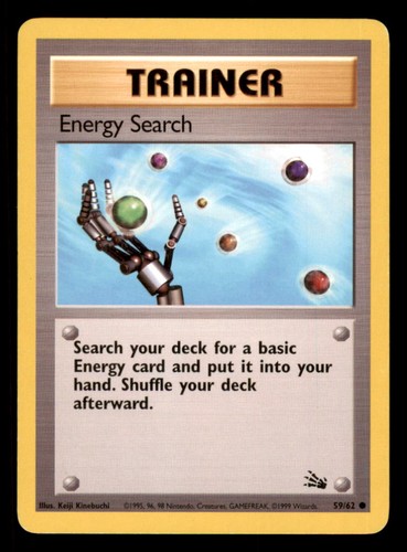 Pokemon energy search 62 - energy, 59/62