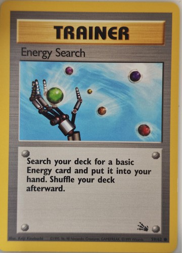Pokémon karte energy search - karte,