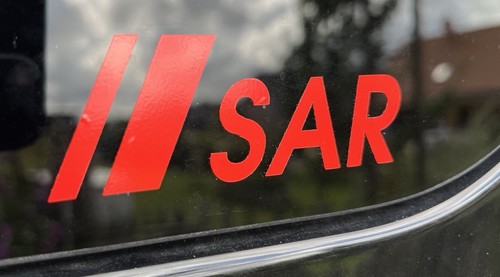 Sar sticker aufkleber - sar, 8