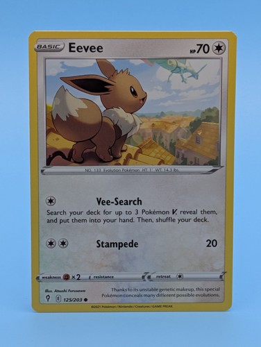 Pokemon tcg sammelkarte eevee - pokemon,