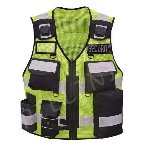 Sicherheitsweste herren gelb - sicherheitsweste,